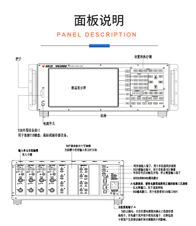 威格新品-多通道，多功能、高精度功率分析儀VG3000系列 廠家直銷 質(zhì)量保障插圖30